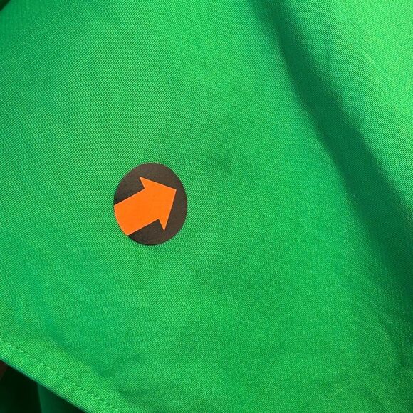 Emilio Pucci ladies midi skirt Kelly green black 8 pleated elegant modest - Picture 13 of 16